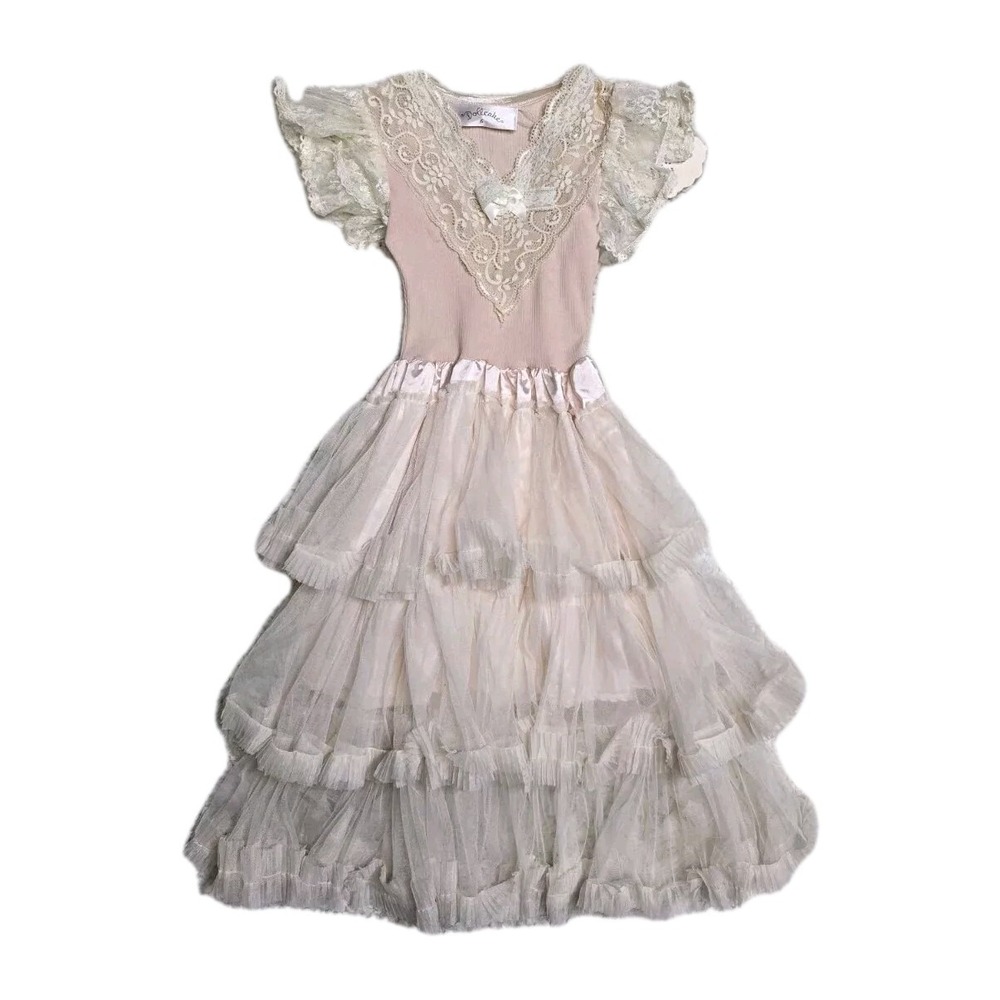 dollcake dress girls Size 6 Tutu  Ruffles New